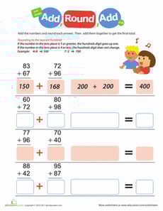 Add, Round, Add