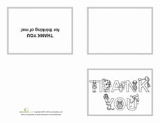 Holiday Thank You Card