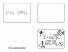Thank You Card Template