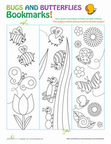 Butterfly Bookmarks
