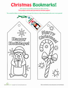 Christmas Bookmarks