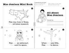 Mae Jemison Mini Book