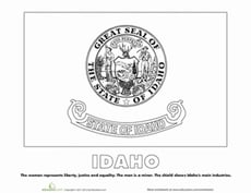 Idaho State Flag