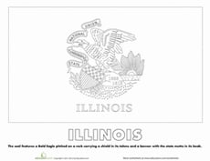 Illinois State Flag