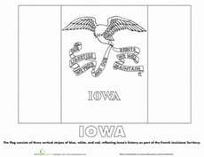 Iowa State Flag