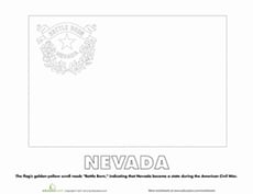 Nevada State Flag