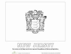 New Jersey State Flag