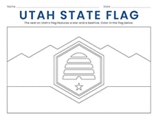 Utah State Flag
