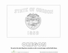 Oregon State Flag
