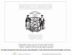 Wisconsin State Flag