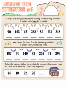 Number Cave Adventure #3