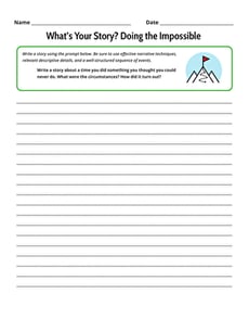 What’s Your Story? Doing the Impossible