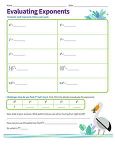 Evaluating Exponents