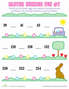 Easter Number Fun #7