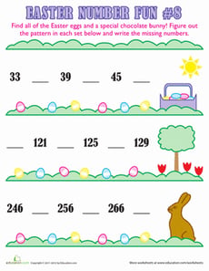 Easter Number Fun #8