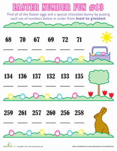 Easter Number Fun #13