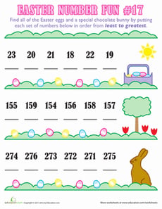 Easter Number Fun #17