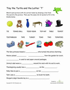 Words That Begin with "T"