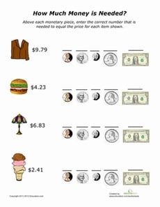 Money Addition