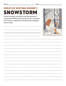 Creative Writing Prompt: Snowstorm