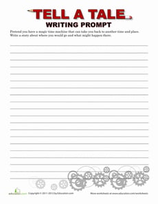 Creative Writing: Time Machine