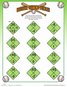 Pre-Algebra Puzzle #5
