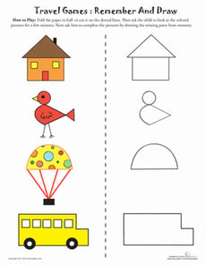 Draw the Missing Parts