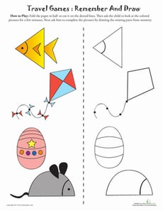 Coloring Memory Game 1