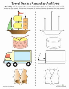 Coloring Memory Game 4