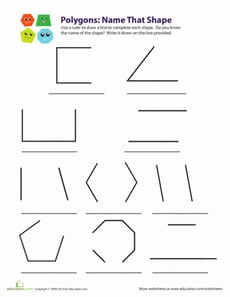 Polygons: Name that Shape
