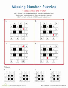Four Fantastic Math Puzzles