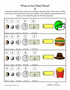 Adding Money Amounts