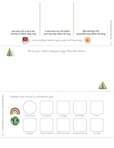 Name Tent Template