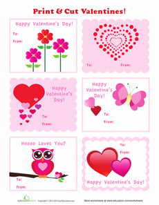 Homemade Valentines