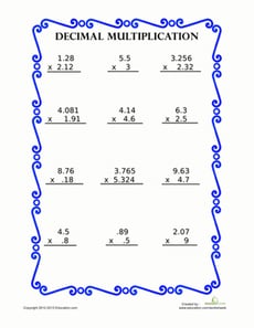 Decimal Multiplication