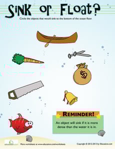 Sink or Float? #3