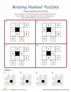 Amazing Math Puzzles