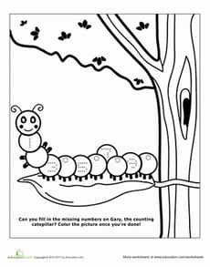 Counting Caterpillar #2