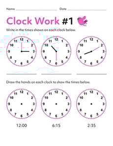 Clock Work #1