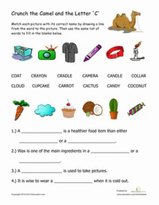 Words That Begin With "C"