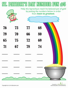 St. Patrick's Day Number Fun #5