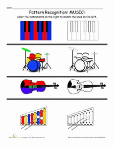 Patterns and Colors: Music