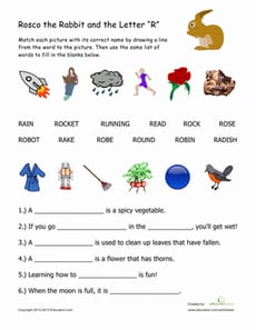 Words That Begin with "R"