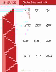 Division: Extra Practice #4
