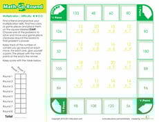 Math-Go-Round: Intermediate