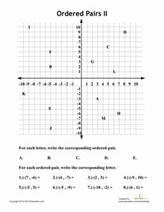 Coordinate Grid Graphing