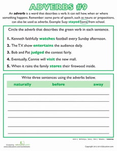 Adverbs #9