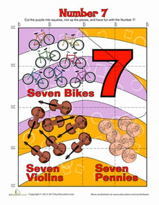 Number "Seven" Puzzle
