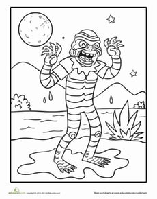 The Creature from the Black Lagoon!