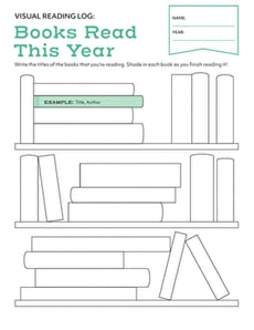 Visual Reading Log: Books Read This Year